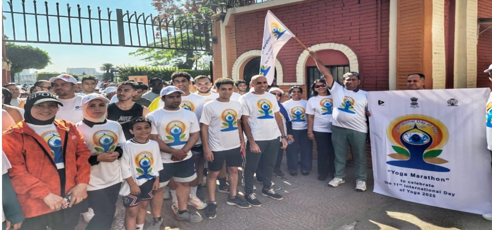 The zeal among participants at the Yoga Marathon in Cairo was truly inspiring! Over 300 Yoga enthusiasts, especially youth, gathered with high spirits and unwave